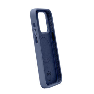 Puro Icon Mag Pro MagSafe Silicone Case for iPhone 15 Pro Max - Dark Blue - Image 3