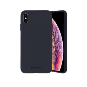 Mercury silikoninis dėklas Apple iPhone 14 6,1 tamsiai mėlynas