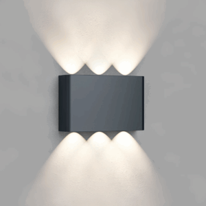 Sieninis lauko šviestuvas Braytron VECTOR LED, 6 W, tamsiai pilkas - Image 6