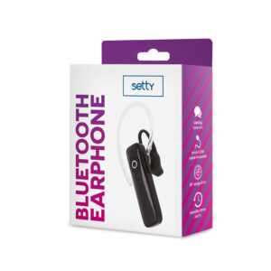 Setty Bluetooth ausinės SBT-01 juodos - Image 2