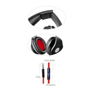 Rebeltec laidinės ausinės AUDIOFEEL2 juodos - Image 2