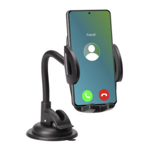 SBS TE0UCH20W Smartphone Holder for 6.8" on Glass - juodos spalvos - Image 2
