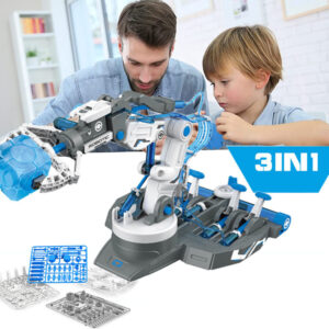 Mokomasis rinkinys – „pasidaryk pats“ (DIY) ROBOTAS 3 viename Hidraulinė ranka 220 vnt. ZA4199 - Image 3