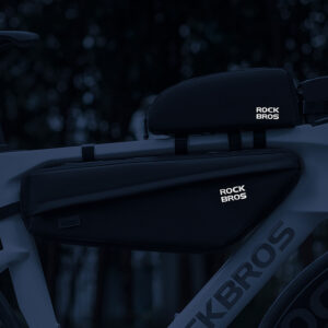 Rockbros Bike Bag for Frame Under Top Tube 2.9l - Black - Image 7