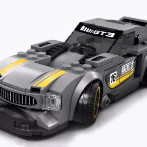 Techniniai kaladėlių rinkiniai Sportinis automobilis SILVER 174-dalių + lipdukai ZA4287 - Image 2