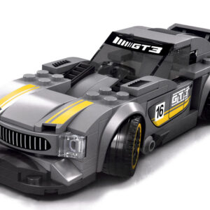 Techniniai kaladėlių rinkiniai Sportinis automobilis SILVER 174-dalių + lipdukai ZA4287 - Image 7