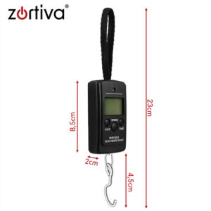 LED bagažo svarstyklės – 40 kg „Zortiva“ - Image 3