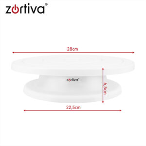 Besisukantis torto stovas + 3 mentelės tortams dekoruoti - Image 3