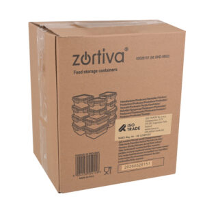 „Zortiva“ maisto konteinerių rinkinys – 12 vnt. - Image 2