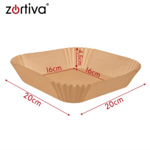 Popierinis įdėklas gruzdintuvei 20 cm 400 vnt. Zortiva - Image 2