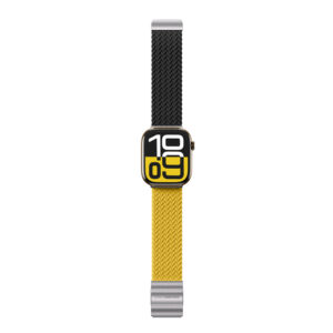 Set of 2 AmazingThing Blend Band for Watch 45/46/49mm - Yellow-juodos spalvos/juodos spalvos - Image 2