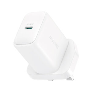 Joyroom JR-TCF20 PD 20W Wall Charger (UK Plug) with 1m USB-C Cable - White - Image 2
