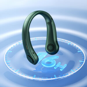 Jisulife Neck Fan Life3 Portable USB Neck Fan - Green - Image 3