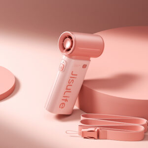 Jisulife Handheld Fan Life9 3600mAh Portable Mini Blower USB Fan - Pink - Image 6