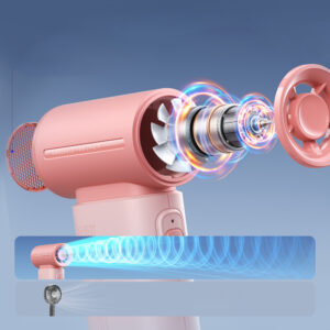 Jisulife Handheld Fan Life9 3600mAh Portable Mini Blower USB Fan - Pink - Image 8