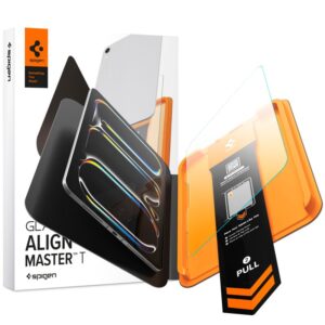 GRŪDINTAS STIKLAS SPIGEN ALM GLAS.TR T IPAD PRO 11” 5 / 6 / 2024-2025 SKAIDRUS