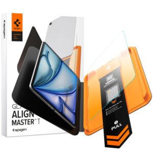 GRŪDINTAS STIKLAS SPIGEN ALM GLAS.TR T IPAD AIR 11” 6 / 7 / 8 / 2024-2026 SKAIDRUS