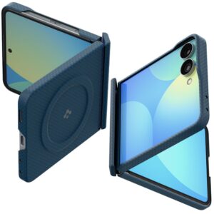 Spigen AirSkin Aramid MagSafe Samsung Galaxy Z FLIP 8 NAVY