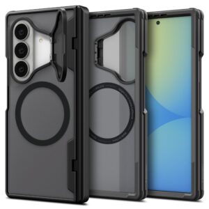 SPIGEN OPTIK ARMOR PRO MAGSAFE GALAXY Z FOLD 8 ULTRA JUODAS