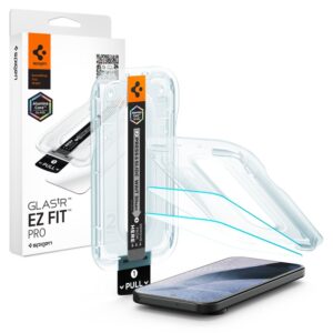 GRŪDINTAS STIKLAS SPIGEN GLAS.TR EZ FIT PRO AC 2-PACK GOOGLE PIXEL 11 / 11 PRO CLEAR