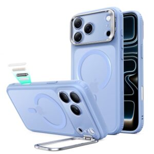 ESR Classic Hybrid KICKSTAND MagSafe Apple iPhone 17 PRO MAX / 18 PRO MAX MATINIS ŠVIESIAI MĖLYNAS