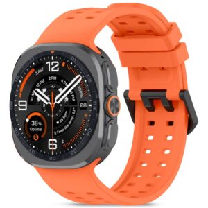 TECH-PROTECT SILICONE AIR SAMSUNG GALAXY WATCH ULTRA 1 / 2 2024-2026 (47 MM) TANGARINE ORANGE