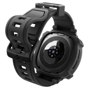 SPIGEN RUGGED ARMOR PRO SAMSUNG GALAXY WATCH ULTRA 2 2026 (47 MM) MATINĖ JUODA - Image 2