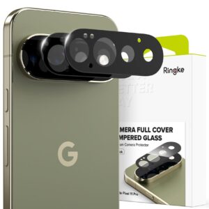 KAMEROS APSAUGA RINGKE CAMERA FULL COVER 2-PACK GOOGLE PIXEL 11 PRO JUODA