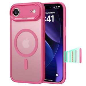 ESR Classic Hybrid Dėklas iPhone Air, frosted pink