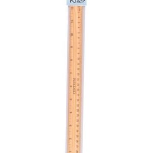 *Liniuotė Centrum, 30cm, medinė