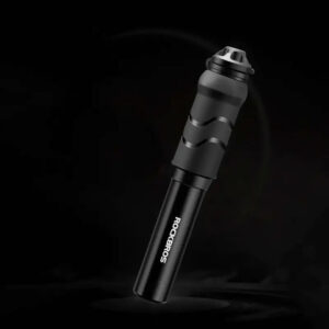 Rockbros 810PCS-HP Mini Hand Bicycle Pump with Presta & Schrader Hose - Black - Image 5