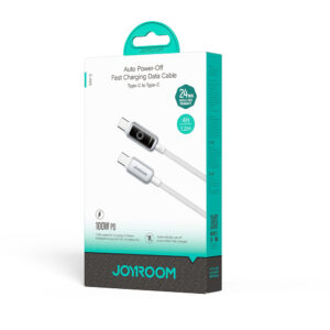 Joyroom S-A55 StarFlight 100W USB-C - USB-C Cable 1.2m - White - Image 4