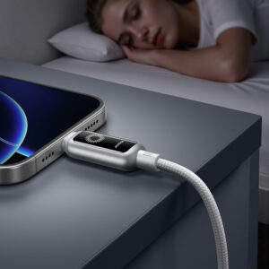 Joyroom S-A55 StarFlight 100W USB-C - USB-C Cable 1.2m - White - Image 9