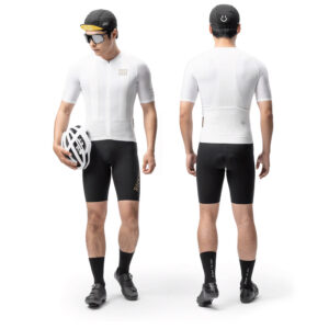 Rockbros YDDX011 Diamond Short Sleeve Cycling Jersey Size XL - White - Image 2