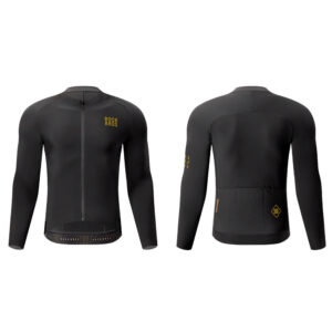 Rockbros YDWT020 Diamond cycling jersey spring/autumn/winter size L - black - Image 2