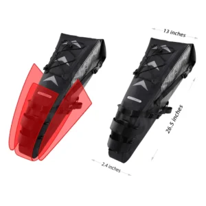 Rockbros AS-013 10L Seat Bag - Black - Image 2
