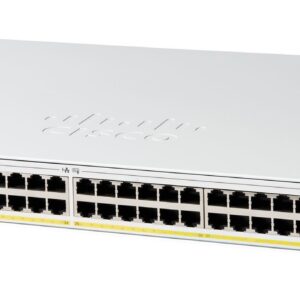 Cisco C1200-48P-4X tinklo komutatorius Valdomas L2/L3 Gigabit Ethernet (10/100/1000) Balta