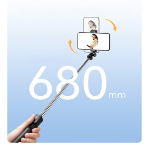 Selfie stick Orico SPV68 mini tripod Bluetooth 360 degree rotation 68 cm - juodos spalvos - Image 4