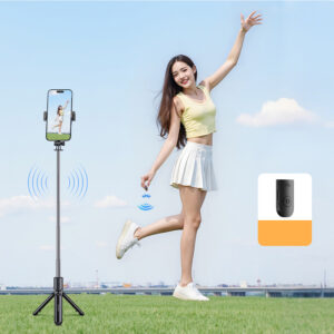 Selfie stick Orico SPV68 mini tripod Bluetooth 360 degree rotation 68 cm - juodos spalvos - Image 7