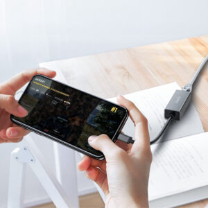 Orico XC-R45-V1 USB-C to RJ45 Gigabit Ethernet 1 Gbps Network Adapter - juodos spalvos - Image 5