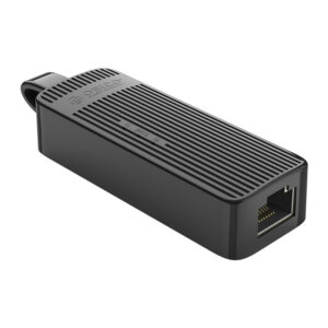 Orico UTK-U3 USB-A 3.0 to RJ45 Gigabit Ethernet 1 Gbps Network Adapter - juodos spalvos