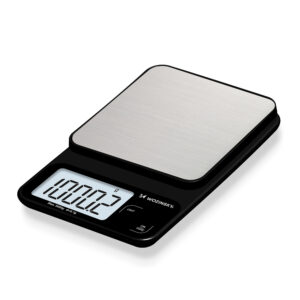 Wozinsky WAK-2252 kitchen scale accurate with large LCD display up to 5 kg - juodos spalvos - Image 2