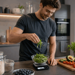 Wozinsky WAK-2252 kitchen scale accurate with large LCD display up to 5 kg - juodos spalvos - Image 4