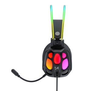 Wozinsky WSG-1118 Wired Gaming Headphones with Microphone and RGB Backlight - Black - Image 5