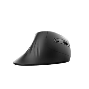 Wozinsky WWM-1076 Wireless Vertical Ergonomic Mouse 3600 DPI - juodos spalvos - Image 2