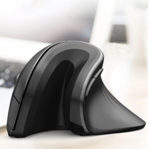 Wozinsky WWM-1076 Wireless Vertical Ergonomic Mouse 3600 DPI - juodos spalvos - Image 7