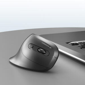 Wozinsky WWM-1076 Wireless Vertical Ergonomic Mouse 3600 DPI - juodos spalvos - Image 9