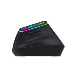 Wozinsky WMG-1164 Wireless Vertical Ergonomic Gaming Mouse 3600 DPI with RGB Backlight - juodos spalvos - Image 4
