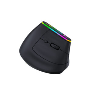 Wozinsky WMG-1164 Wireless Vertical Ergonomic Gaming Mouse 3600 DPI with RGB Backlight - juodos spalvos - Image 5