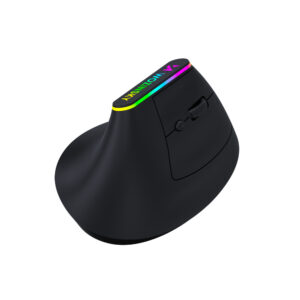 Wozinsky WMG-1164 Wireless Vertical Ergonomic Gaming Mouse 3600 DPI with RGB Backlight - juodos spalvos - Image 6